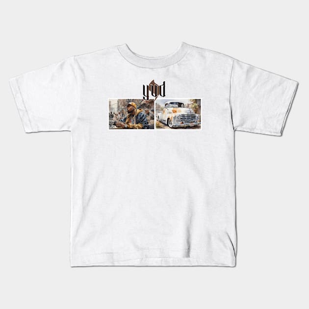 YUD Hip Hop Culture Kids T-Shirt by Yud